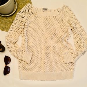 Madewell Open Knit Sweater